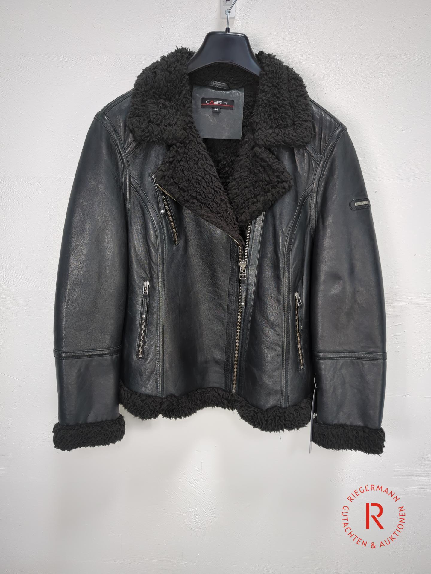 DAMEN LEDERJACKE GRÖSSE 46
